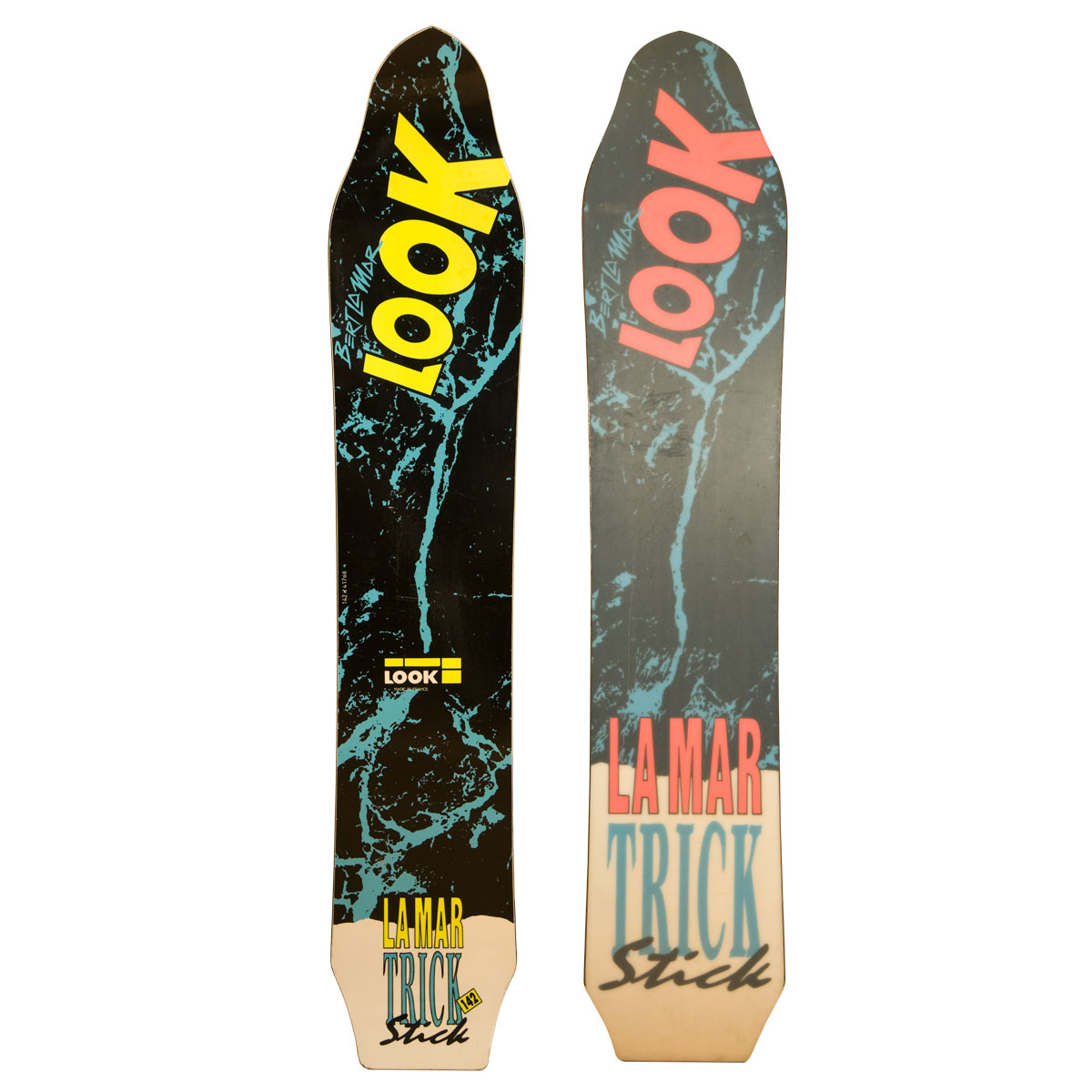 1991 Look Trick Stick Vintage Snowboard