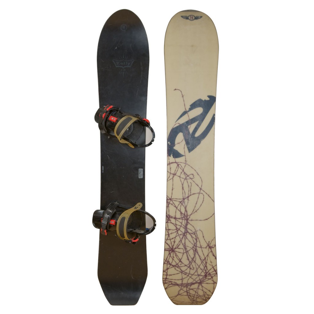 Used Burton Air 158CM Vintage Snowboard W/ Burton Bindings main image 1