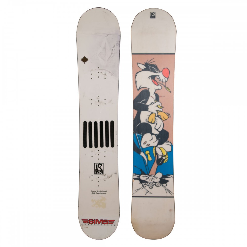 Ride Jason Ford Pro Model Retro Snow Vintage Snowboard Museum