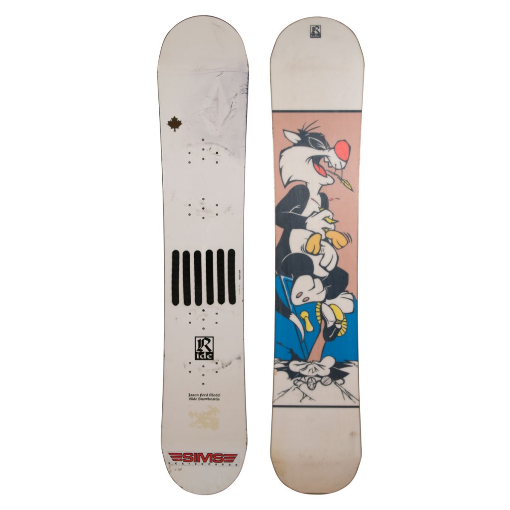 Ride Jason Ford Pro Model Retro Snow Vintage Snowboard Museum