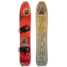 Barfoot Twin-Tip Freestyle 155 Vintage Snowboard